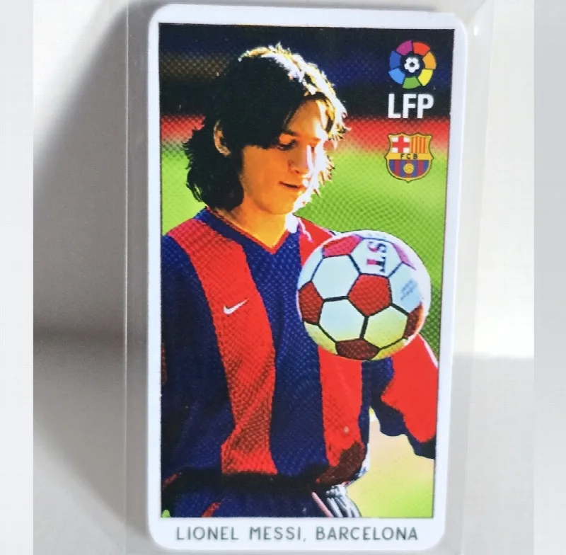 Lionel Messi 2004 Barcelona Football Card